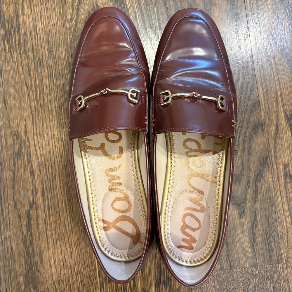 Sam Edelman Burgundy Loraine Bit Loafer